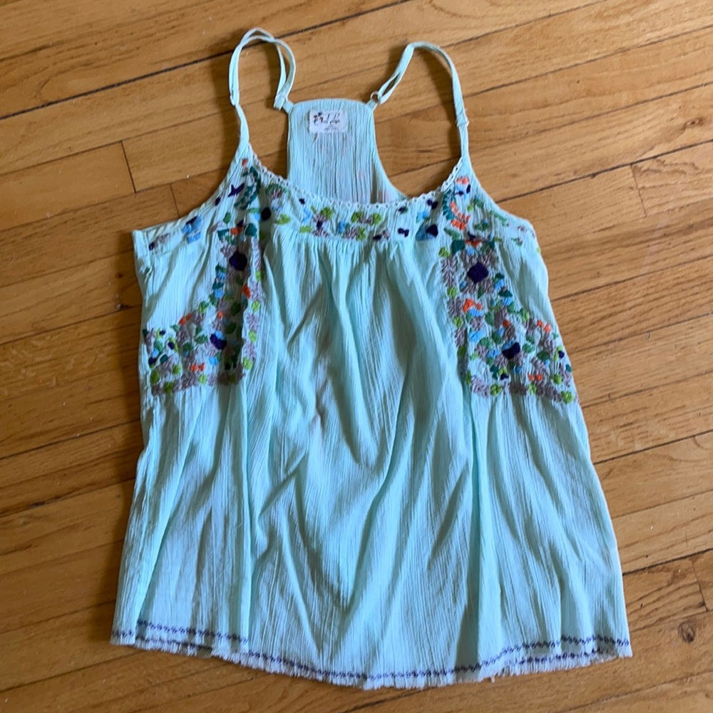 Free People open back tank